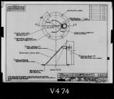 Manufacturer's drawing for Lockheed Corporation P-38 Lightning. Drawing number 203477