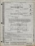 Manufacturer's drawing for Generic Parts - Aviation Standards. Drawing number an704