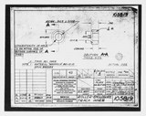 Manufacturer's drawing for Beechcraft AT-10 Wichita - Private. Drawing number 105819