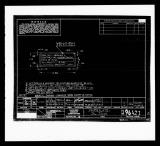 Manufacturer's drawing for Lockheed Corporation P-38 Lightning. Drawing number 196421