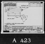 Manufacturer's drawing for Lockheed Corporation P-38 Lightning. Drawing number 196842