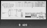 Manufacturer's drawing for Boeing Aircraft Corporation B-17 Flying Fortress. Drawing number 1-21034