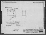 Manufacturer's drawing for North American Aviation B-25 Mitchell Bomber. Drawing number 98-52311