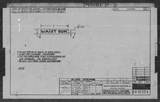 Manufacturer's drawing for North American Aviation B-25 Mitchell Bomber. Drawing number 98-62528