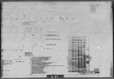 Manufacturer's drawing for North American Aviation B-25 Mitchell Bomber. Drawing number 108-54011