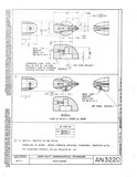 Manufacturer's drawing for Generic Parts - Aviation General Manuals. Drawing number AN3220