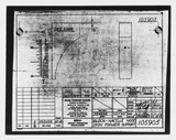 Manufacturer's drawing for Beechcraft AT-10 Wichita - Private. Drawing number 105905
