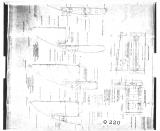 Manufacturer's drawing for Lockheed Corporation P-38 Lightning. Drawing number 201570