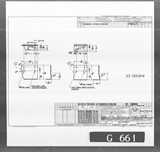 Manufacturer's drawing for Bell Aircraft P-39 Airacobra. Drawing number 33-733-014