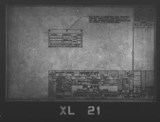 Manufacturer's drawing for Chance Vought F4U Corsair. Drawing number 41077