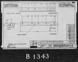Manufacturer's drawing for Lockheed Corporation P-38 Lightning. Drawing number 190018