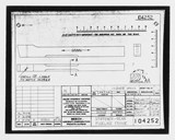 Manufacturer's drawing for Beechcraft AT-10 Wichita - Private. Drawing number 104252