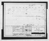 Manufacturer's drawing for Boeing Aircraft Corporation B-17 Flying Fortress. Drawing number 41-275
