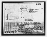 Manufacturer's drawing for Beechcraft AT-10 Wichita - Private. Drawing number 104975