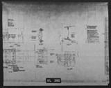 Manufacturer's drawing for Chance Vought F4U Corsair. Drawing number 40103