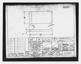 Manufacturer's drawing for Beechcraft AT-10 Wichita - Private. Drawing number 105511