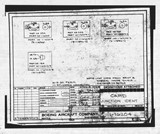 Manufacturer's drawing for Boeing Aircraft Corporation B-17 Flying Fortress. Drawing number 1-16204