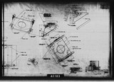Manufacturer's drawing for North American Aviation B-25 Mitchell Bomber. Drawing number 98-72155