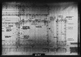 Manufacturer's drawing for North American Aviation B-25 Mitchell Bomber. Drawing number 98-61151