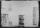 Manufacturer's drawing for North American Aviation B-25 Mitchell Bomber. Drawing number 98-541010