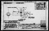Manufacturer's drawing for North American Aviation P-51 Mustang. Drawing number 106-58709