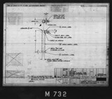 Manufacturer's drawing for North American Aviation B-25 Mitchell Bomber. Drawing number 98-61361