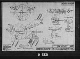 Manufacturer's drawing for Packard Motor Car Co. Packard Merlin V-1650. Drawing number at8430