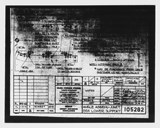 Manufacturer's drawing for Beechcraft AT-10 Wichita - Private. Drawing number 105282