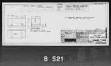 Manufacturer's drawing for Boeing Aircraft Corporation B-17 Flying Fortress. Drawing number 1-21425