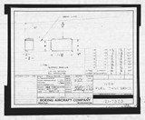 Manufacturer's drawing for Boeing Aircraft Corporation B-17 Flying Fortress. Drawing number 21-7323