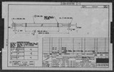 Manufacturer's drawing for North American Aviation B-25 Mitchell Bomber. Drawing number 108-320296