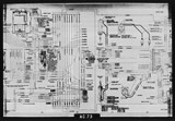 Manufacturer's drawing for North American Aviation B-25 Mitchell Bomber. Drawing number 98-581000