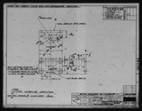 Manufacturer's drawing for North American Aviation B-25 Mitchell Bomber. Drawing number 98-61309