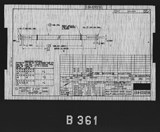 Manufacturer's drawing for North American Aviation B-25 Mitchell Bomber. Drawing number 108-320295