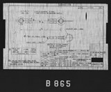 Manufacturer's drawing for North American Aviation B-25 Mitchell Bomber. Drawing number 108-631136