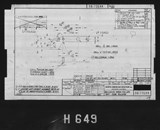 Manufacturer's drawing for North American Aviation B-25 Mitchell Bomber. Drawing number 98-73544