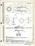 Manufacturer's drawing for Generic Parts - Aviation Standards. Drawing number an6043