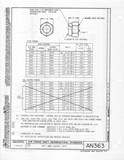 Manufacturer's drawing for Generic Parts - Aviation General Manuals. Drawing number AN363
