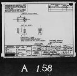 Manufacturer's drawing for Lockheed Corporation P-38 Lightning. Drawing number 192565