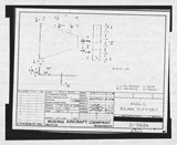 Manufacturer's drawing for Boeing Aircraft Corporation B-17 Flying Fortress. Drawing number 21-9654