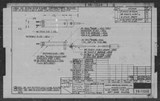 Manufacturer's drawing for North American Aviation B-25 Mitchell Bomber. Drawing number 98-73550
