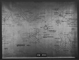 Manufacturer's drawing for Chance Vought F4U Corsair. Drawing number 40603
