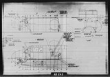 Manufacturer's drawing for North American Aviation B-25 Mitchell Bomber. Drawing number 98-53411