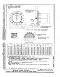 Manufacturer's drawing for Generic Parts - Aviation General Manuals. Drawing number AND10455