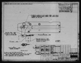 Manufacturer's drawing for North American Aviation B-25 Mitchell Bomber. Drawing number 98-61354