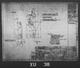 Manufacturer's drawing for Chance Vought F4U Corsair. Drawing number 34052
