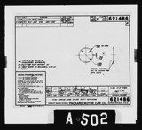 Manufacturer's drawing for Packard Packard Merlin V-1650. Drawing number 621486