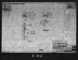 Manufacturer's drawing for North American Aviation B-25 Mitchell Bomber. Drawing number 98-62445