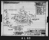Manufacturer's drawing for North American Aviation B-25 Mitchell Bomber. Drawing number 98-537601