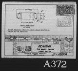 Manufacturer's drawing for Chance Vought F4U Corsair. Drawing number 18204